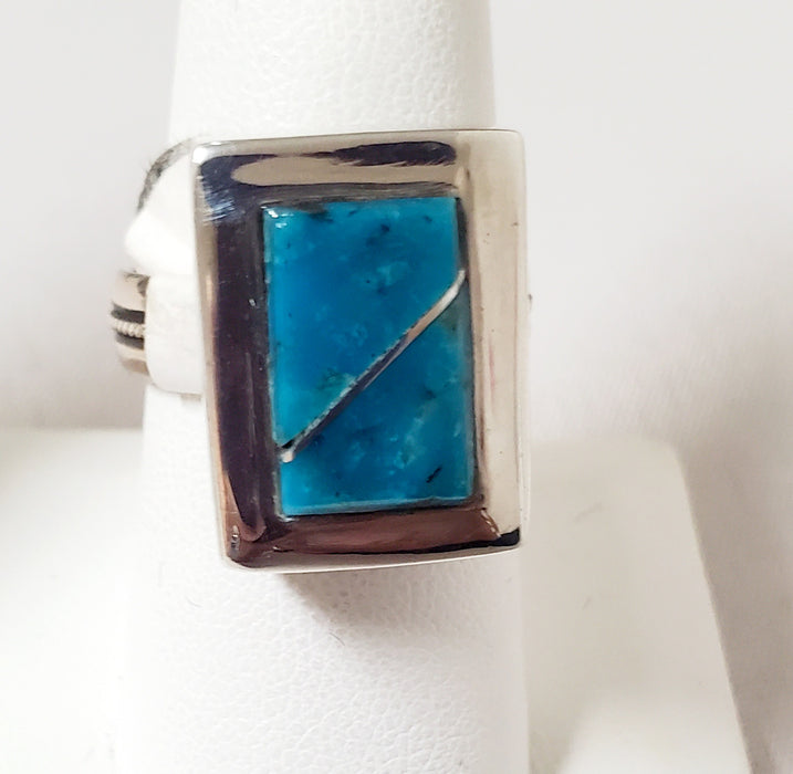 Photo of Turquoise inlay Ring by Christin Wolf