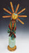 Photo of carved and painted gourd by Judy Richie