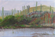 Landscape oil painting by Lil Leclerc