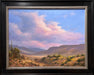 Photo of desert landscape painting by David Flitner