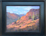 Photo of desert landscape painting by David Flitner