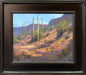 Photo of desert landscape painting by David Flitner