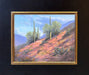 Photo of desert landscape painting by David Flitner