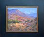 Photo of desert landscape painting by David Flitner