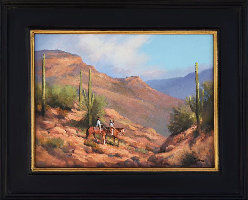 Photo of Desert Landscape oil painting by David Flitner