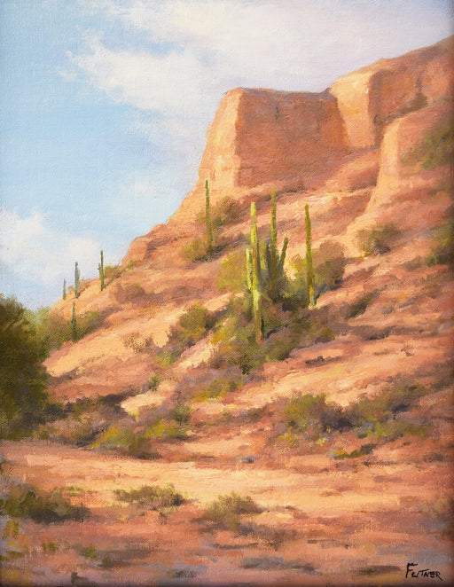 Photo of Desert Landscape oil painting by David Flitner