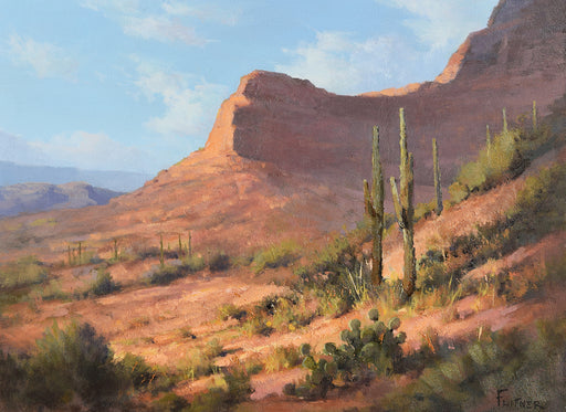 Photo of Desert Landscape oil painting by David Flitner