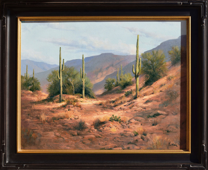 Photo of Desert Landscape oil painting by David Flitner