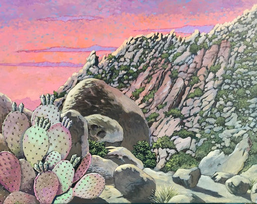 Photo of Painting of Mountains by Bert Mayse
