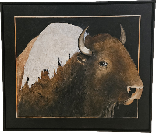 Photo of oil painting by Garrison