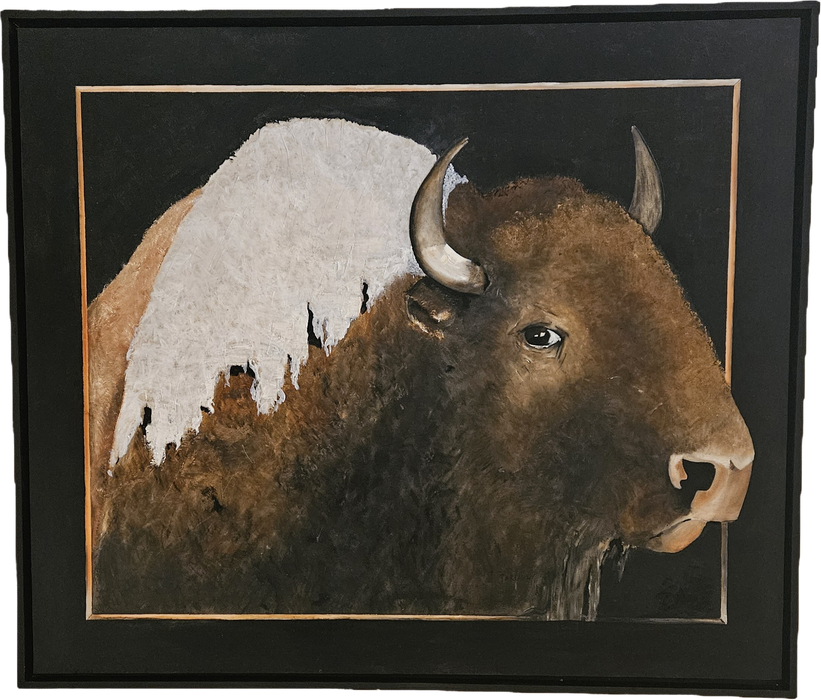 Photo of oil painting by Garrison