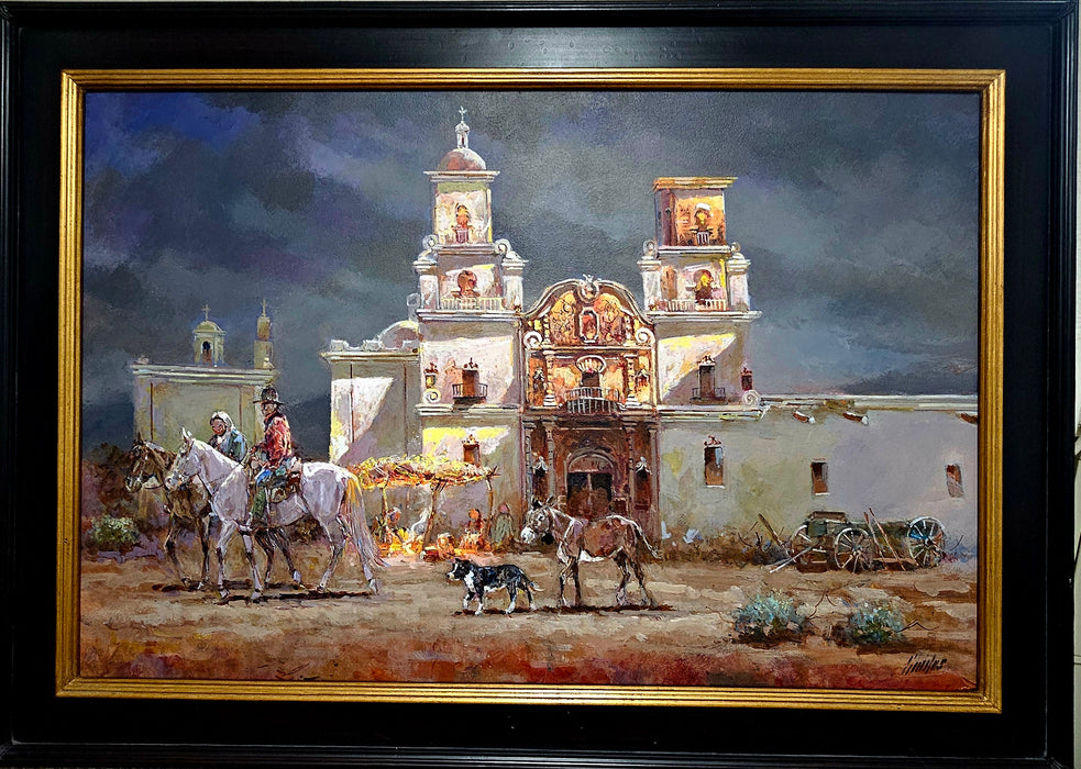Photo of painting by Santos Barbosa