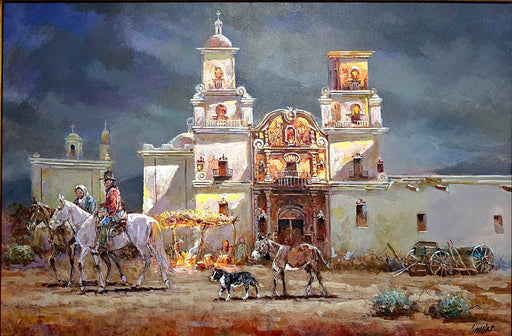 Photo of painting by Santos Barbosa