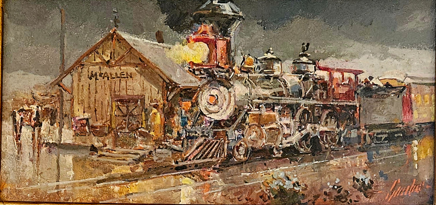 SB McAllen Railroad Station Santos Barbosa