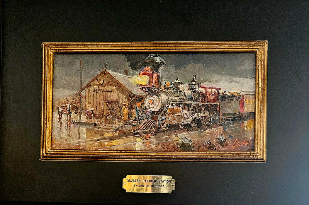 SB McAllen Railroad Station Santos Barbosa