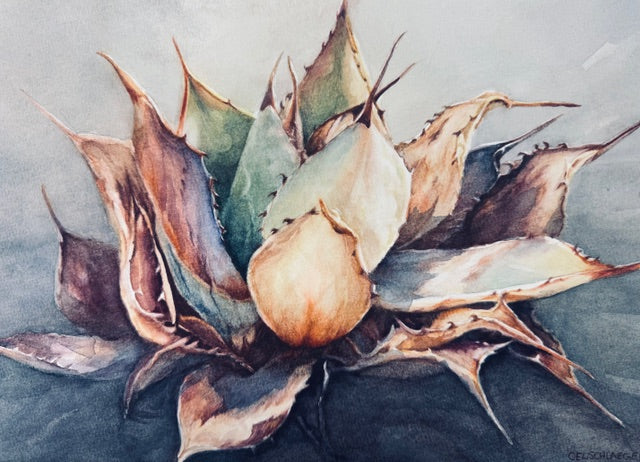Photo of Watercolor Painting by Mary Oelschlaeger