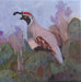 Landscape oil painting by Lil Leclerc