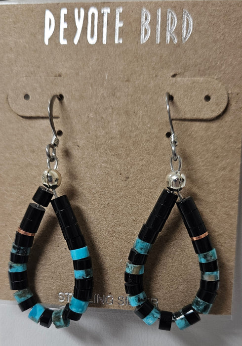 PEY1651 Calabaza collection small hoop earring