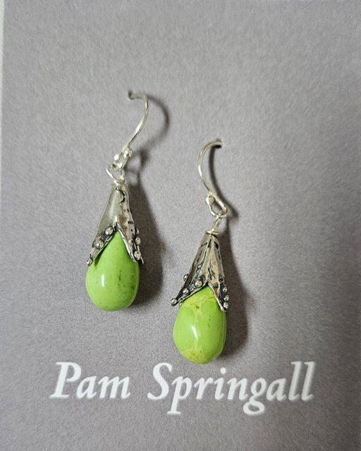 Photo of Magnesite Earrings by Pam Springall