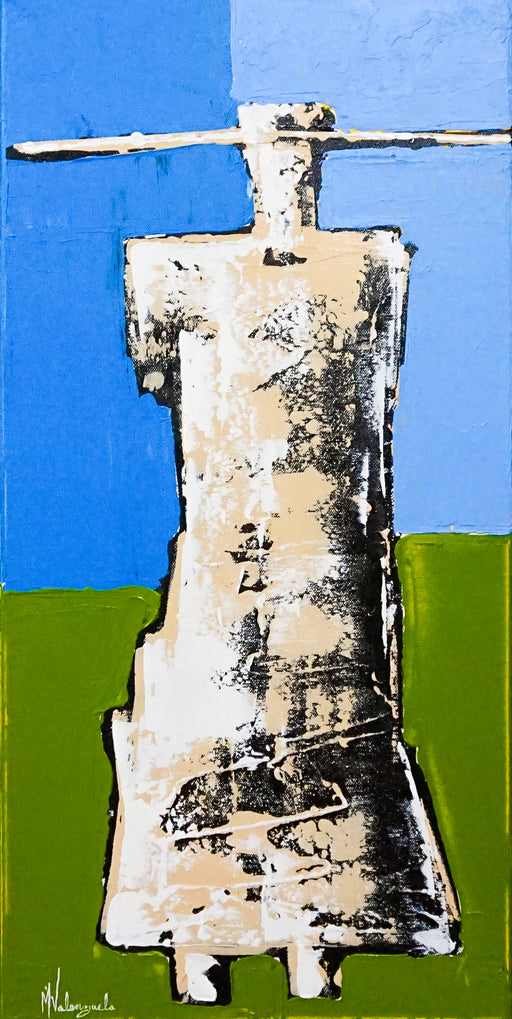 photo of acrylic painting by Manny Valenzuela