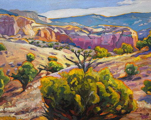 Photo of painting by Greg Heil