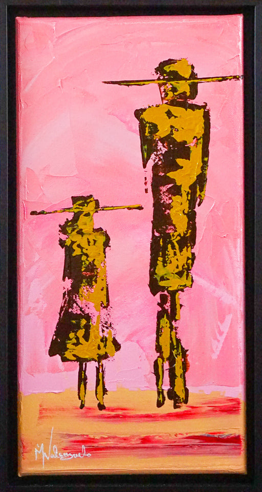 photo of acrylic painting by Manny Valenzuela