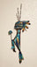 Steel and Fused Glass sculpture by T/M Alexander