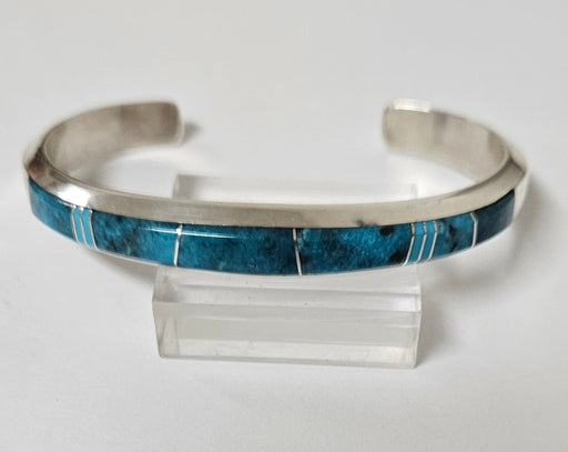 Photo of inlay jewelry by Wayne Muskett