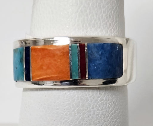 Photo of inlay jewelry by Wayne Muskett