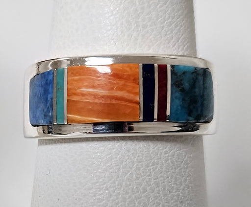 Photo of inlay jewelry by Wayne Muskett