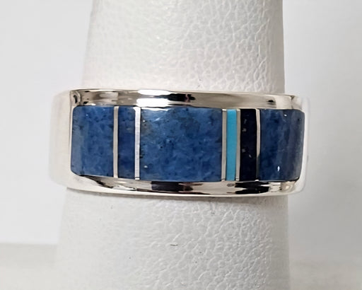 Photo of inlay jewelry by Wayne Muskett