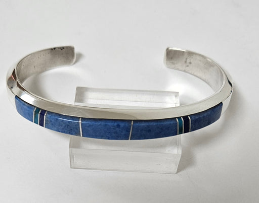 Photo of inlay jewelry by Wayne Muskett