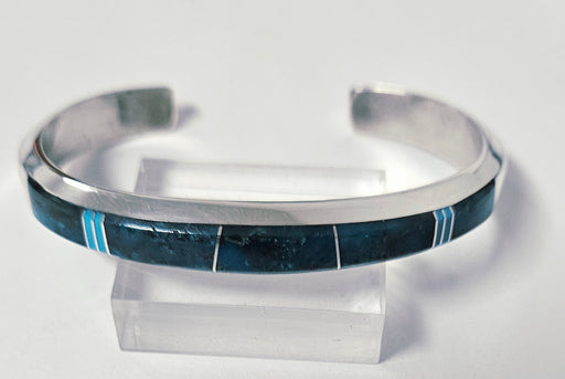 Photo of inlay jewelry by Wayne Muskett