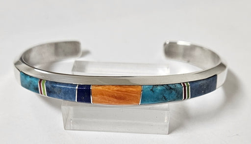 Photo of inlay jewelry by Wayne Muskett