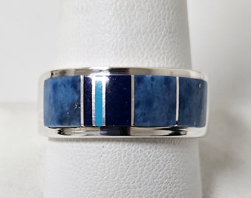 Photo of inlay jewelry by Wayne Muskett