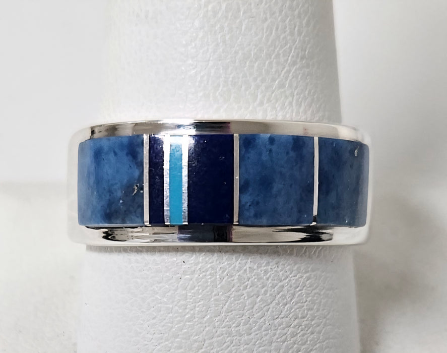 Photo of inlay jewelry by Wayne Muskett