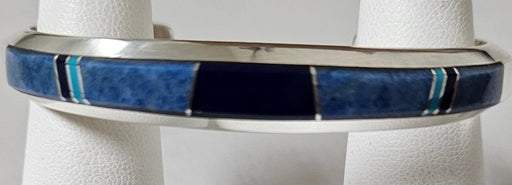 Photo of inlayed bracelet by Wayne Muskett