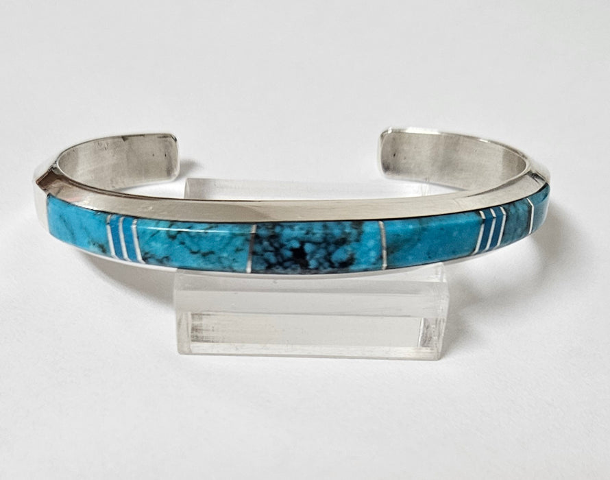 Photo of inlay jewelry by Wayne Muskett