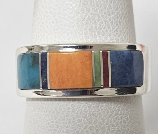 Photo of inlay jewelry by Wayne Muskett