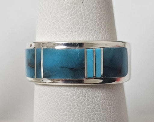Photo of inlay jewelry by Wayne Muskett