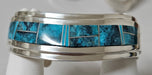 Photo of inlayed bracelet by Wayne Muskett