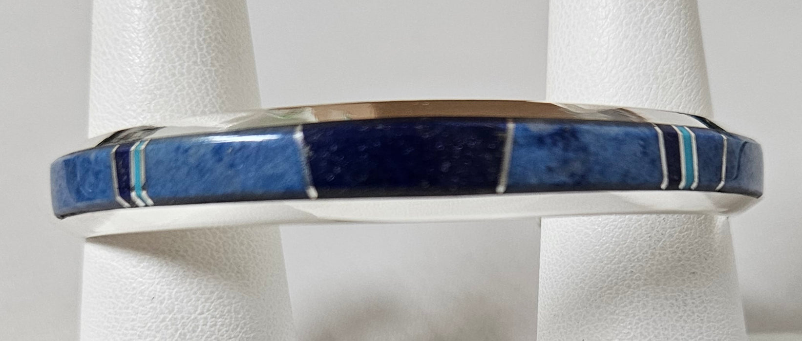 WM50 Mixed Lapis Narrow Cuff