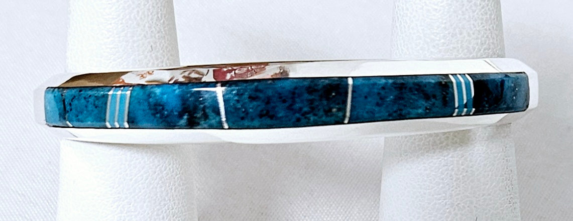 Photo of inlay jewelry by Wayne Muskett