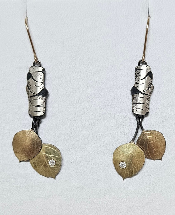 Photo of Gold and Silver Earrings by Wolfgang Vaatz