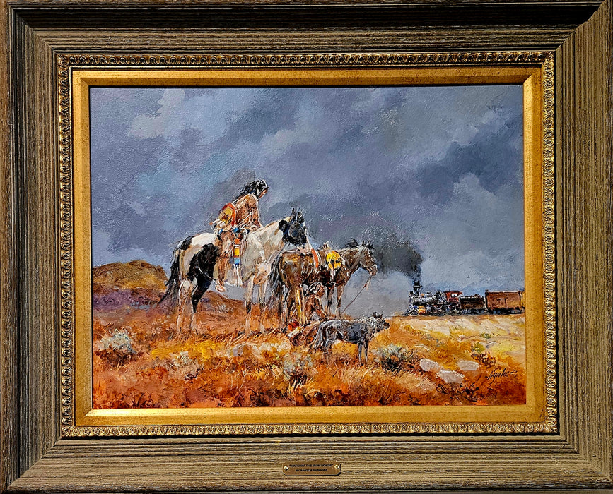 SB  Watching the Iron Horse by Santos Barbosa