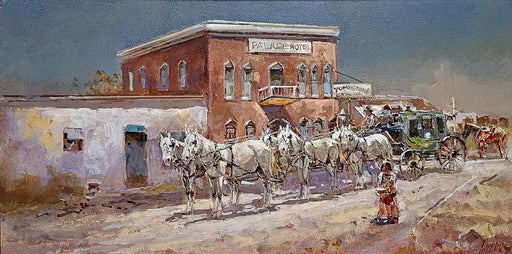 Photo of painting by Santos Barbosa