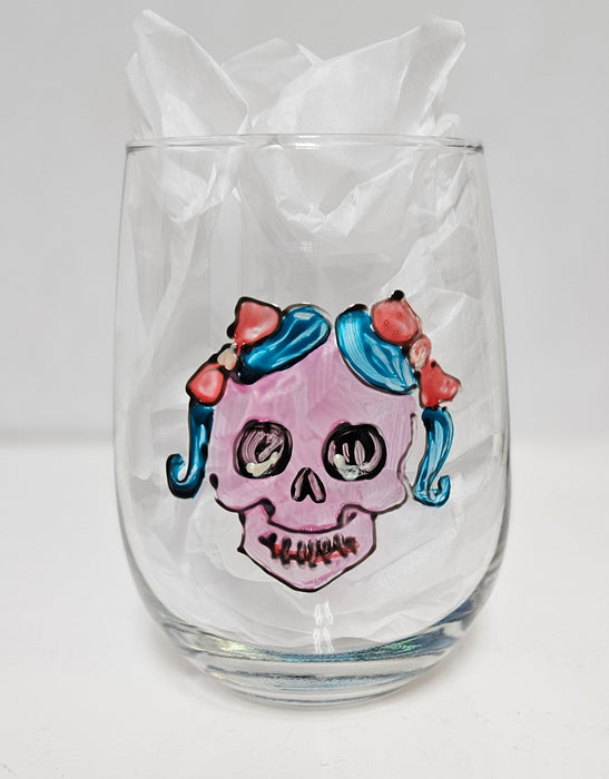 LLWine Stemless Day of the Dead 10