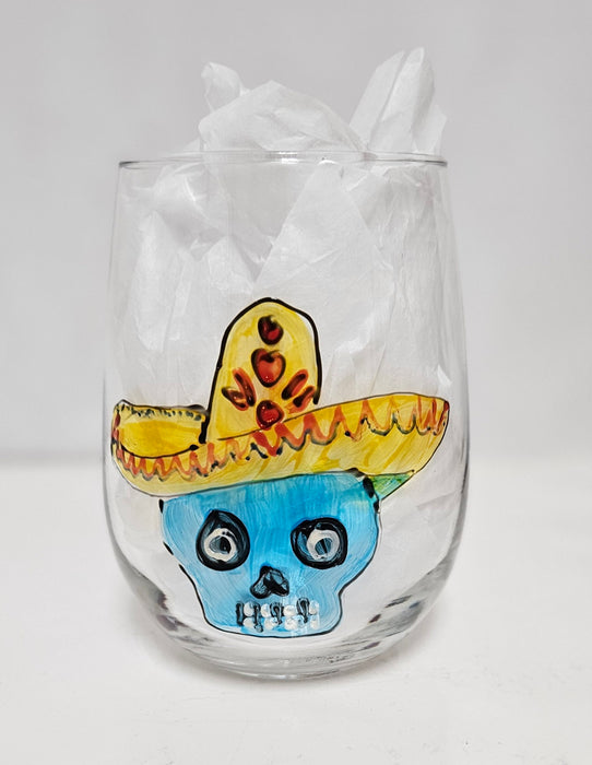 LLWine Stemless Day of the Dead 10