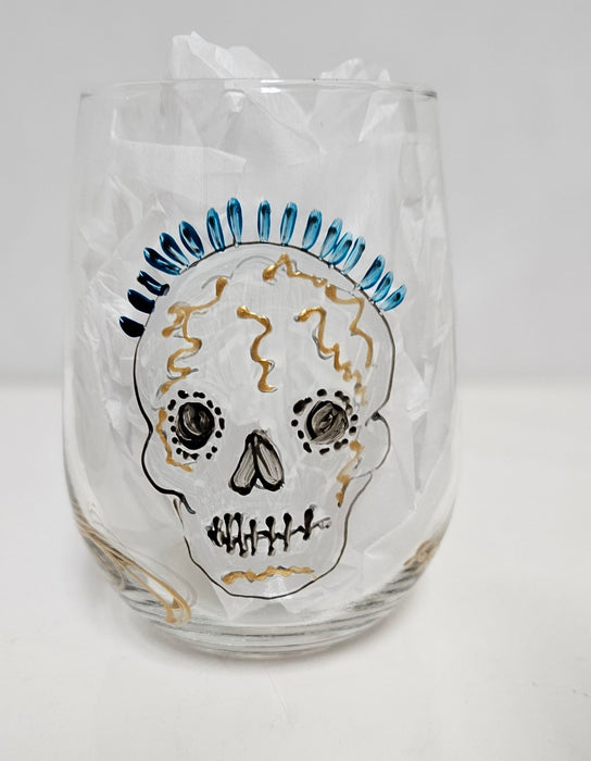 LLWine Stemless Day of the Dead 11