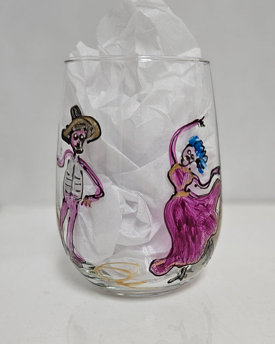 LLWine Stemless Day of the Dead 13